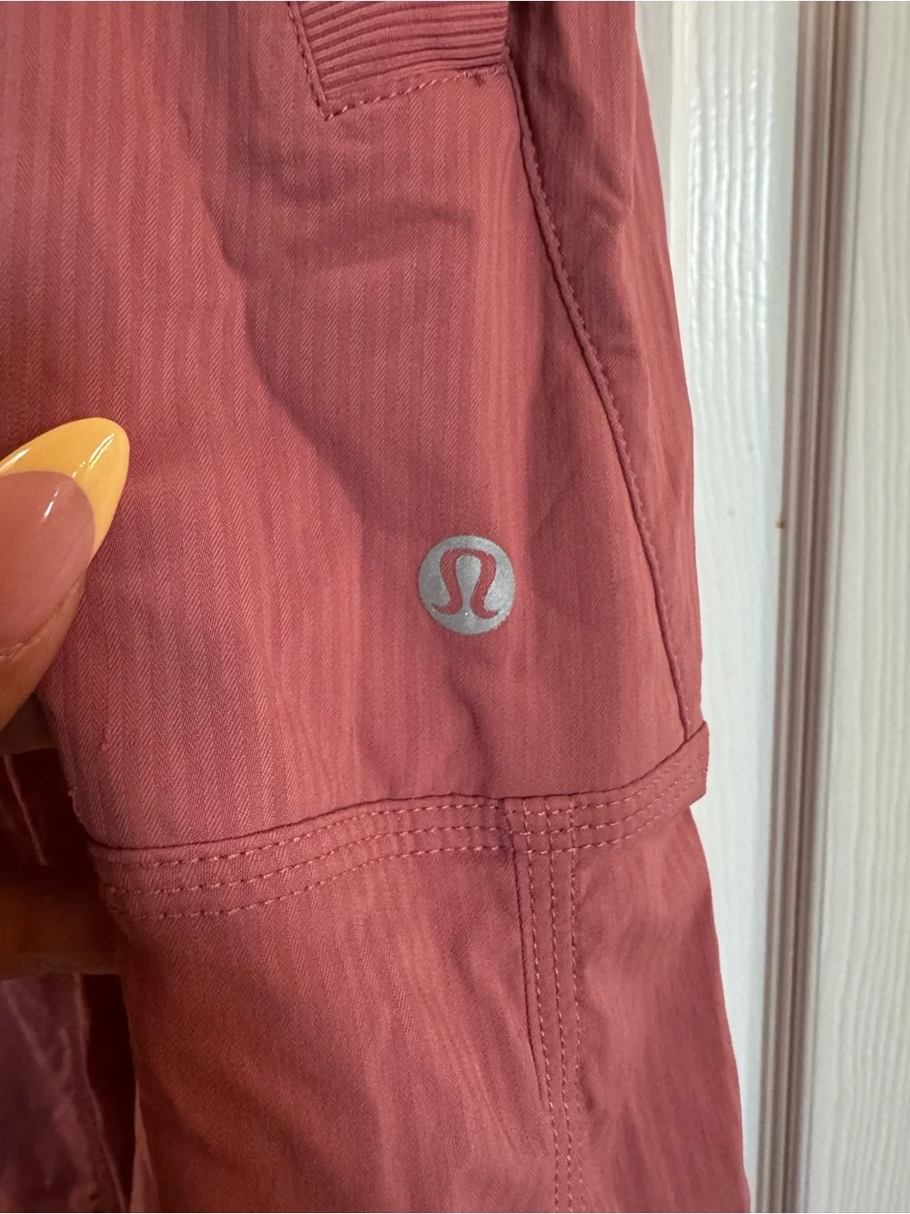lululemon athletica Dance Studio mid rise full length Pant brier rose size 4